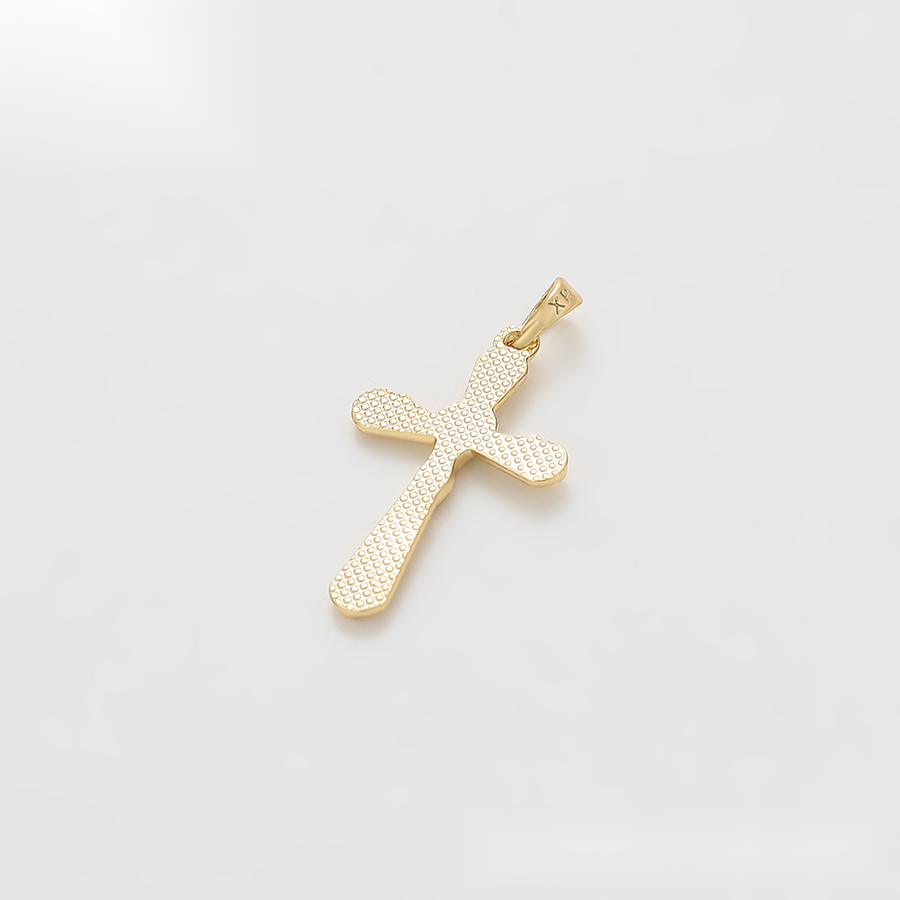 Gold Crucifix Cross Pendant