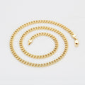 Gold Cuban Link Chain Necklace