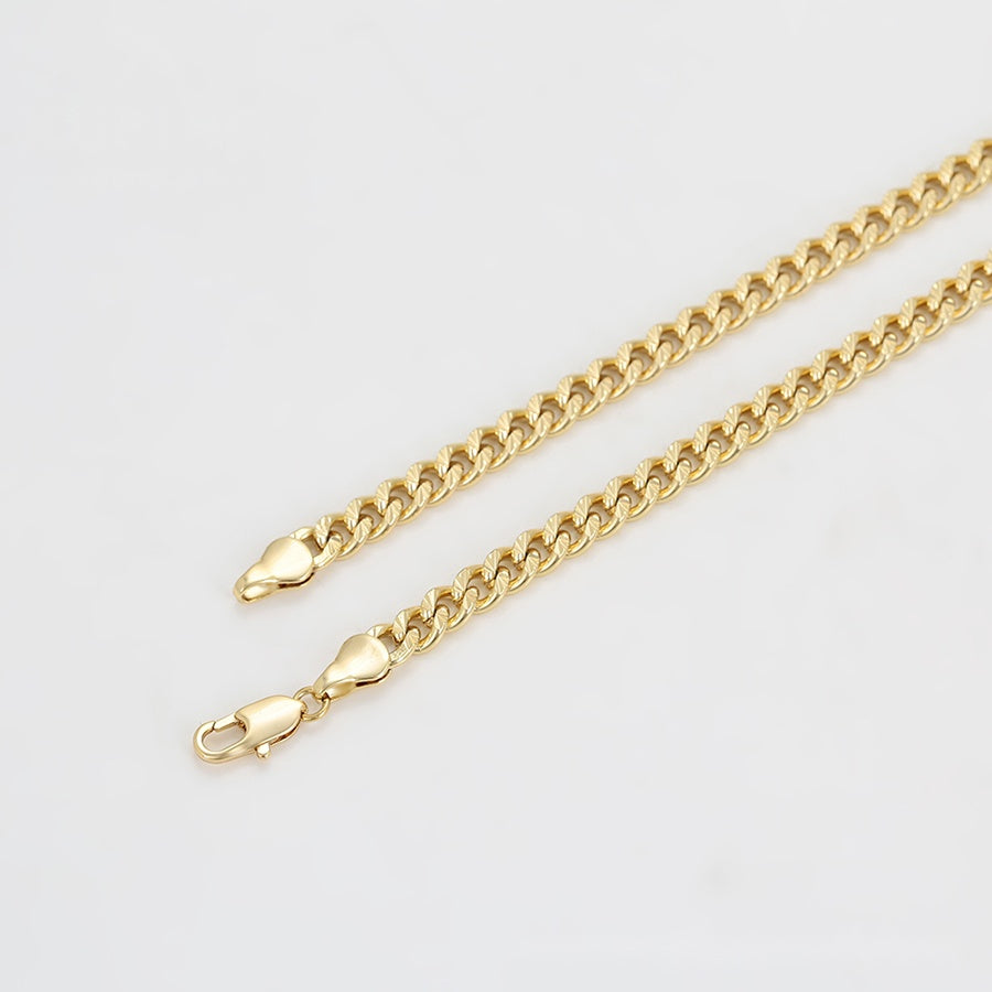 Gold Cuban Link Chain Necklace