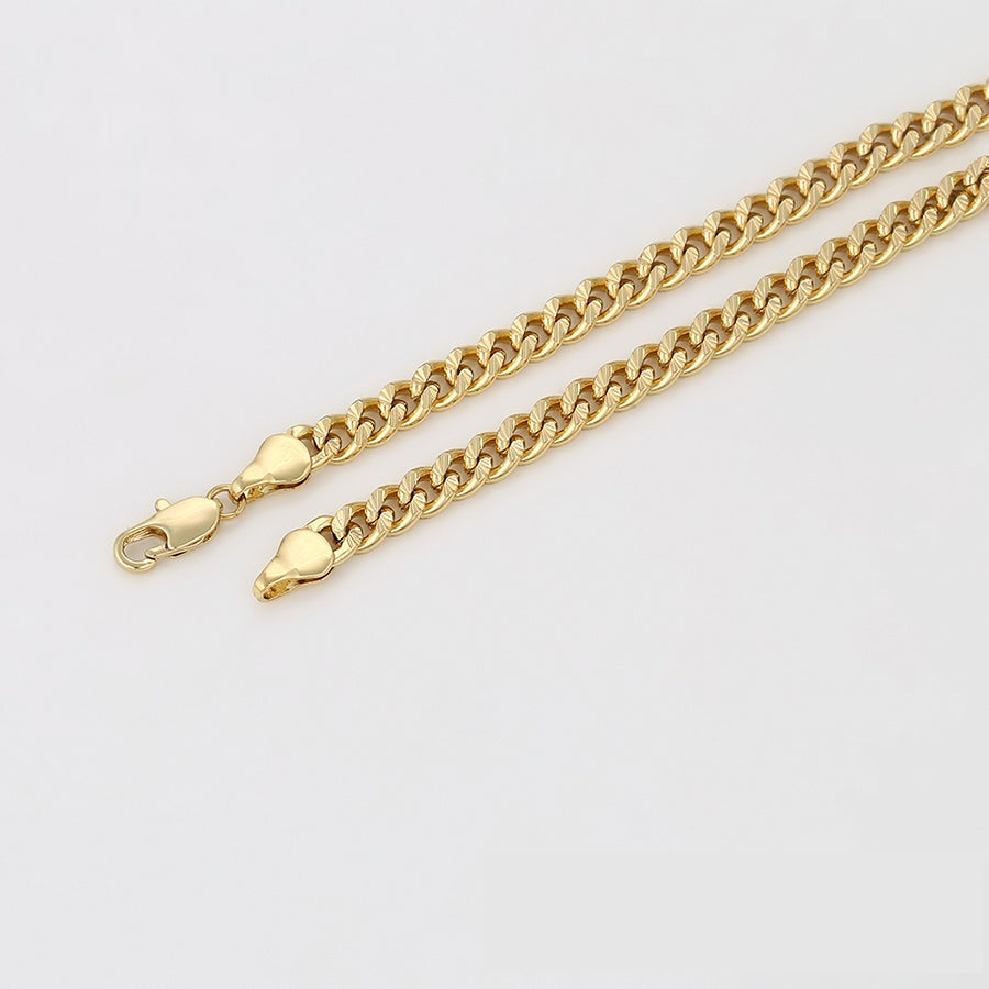 Gold Cuban Link Chain Necklace